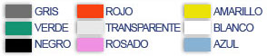 color del revestimiento